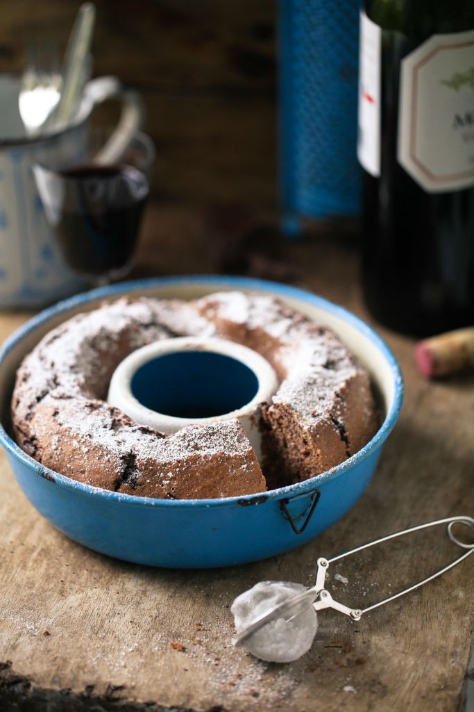 Zuckerzimtundliebe Rezept Backrezept Rotweinkuchen Schokoladenkuchen Napfkuchen Rührteig_