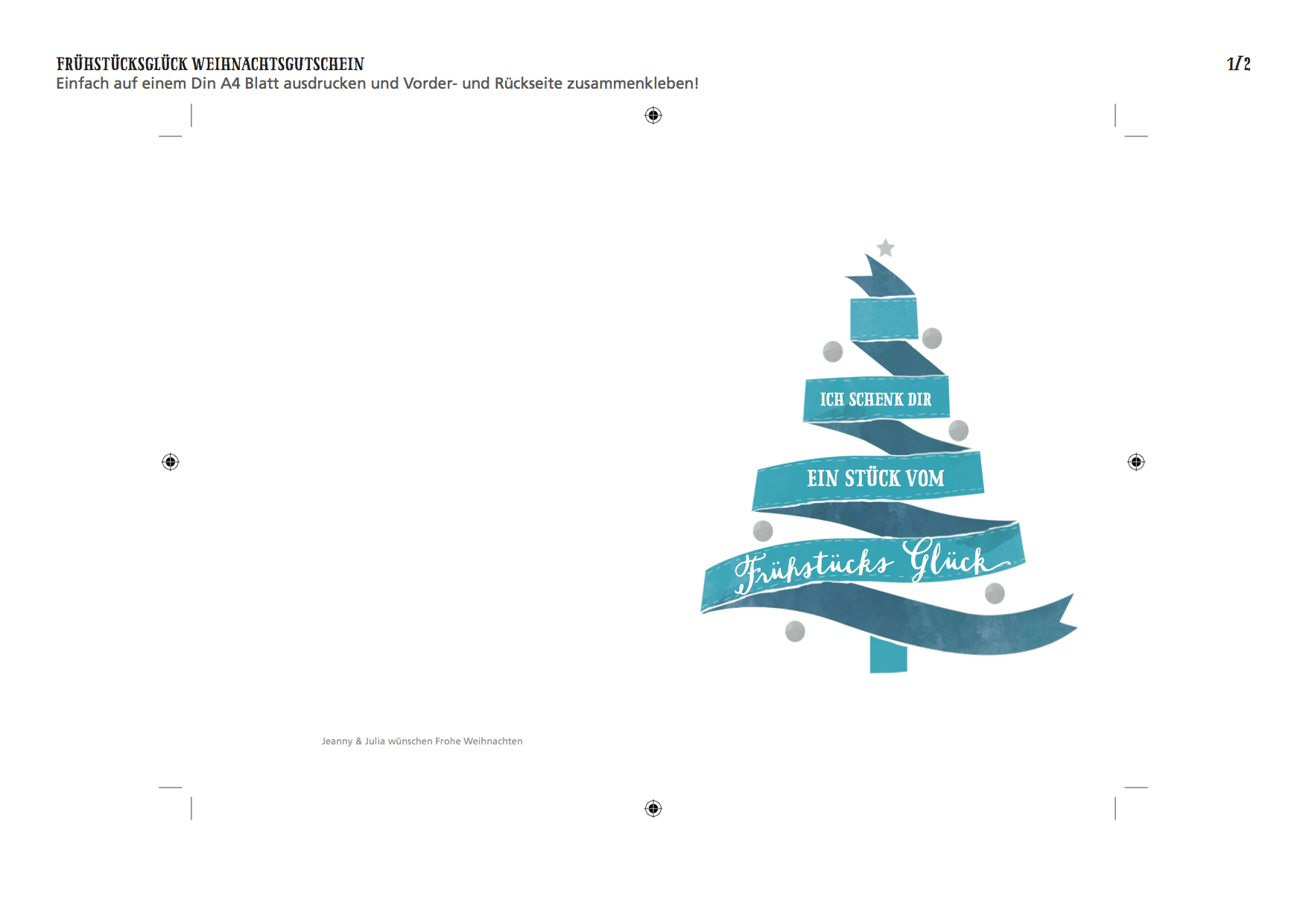 Gutschein Frühstücksglück Virginia Horstmann Kochbuch Frühstücksrezepte