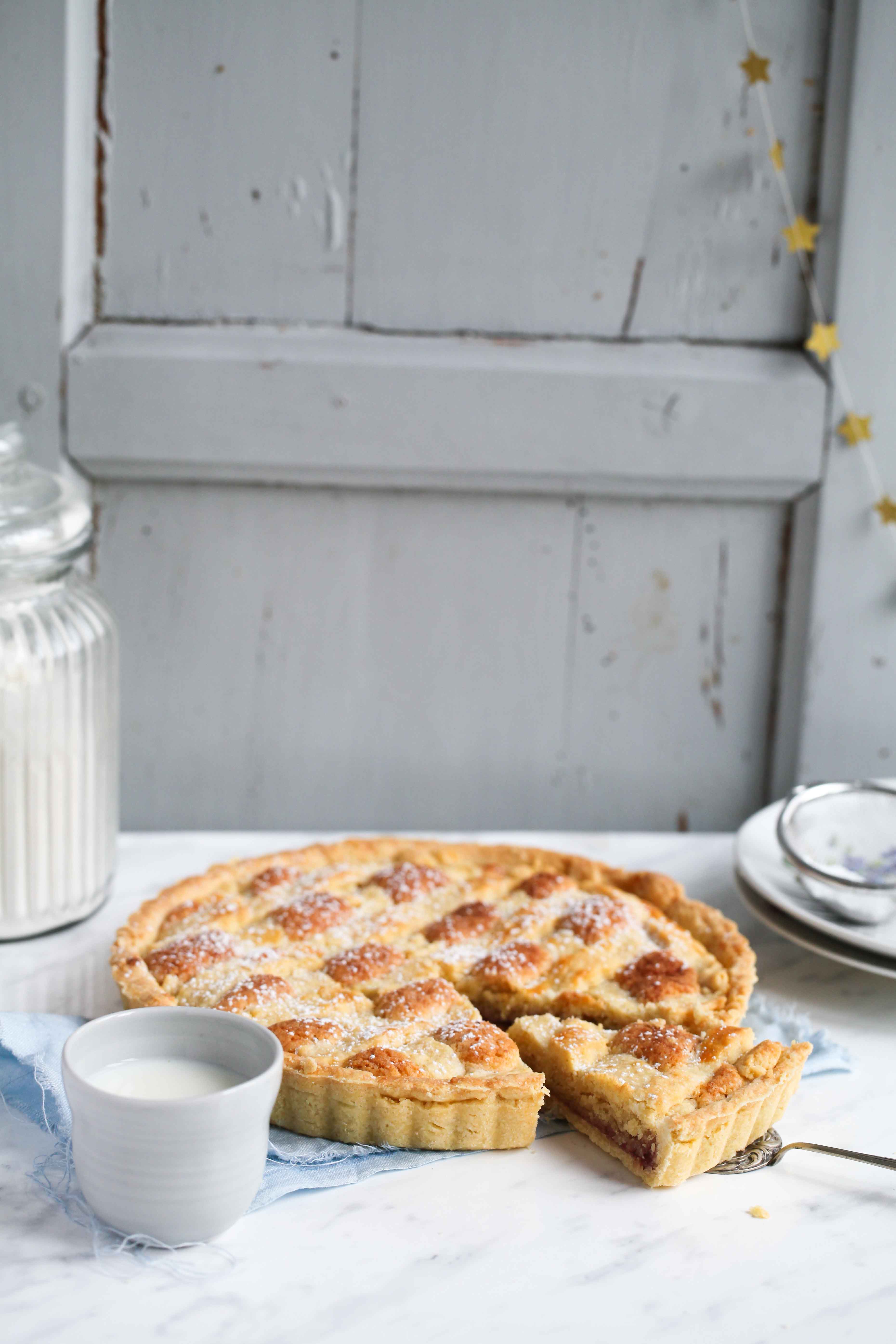 Bakewell Tart Mandeltarte Frangipanetarte Marmeladentarte Rezept Zuckerzimtundliebe Foodblog