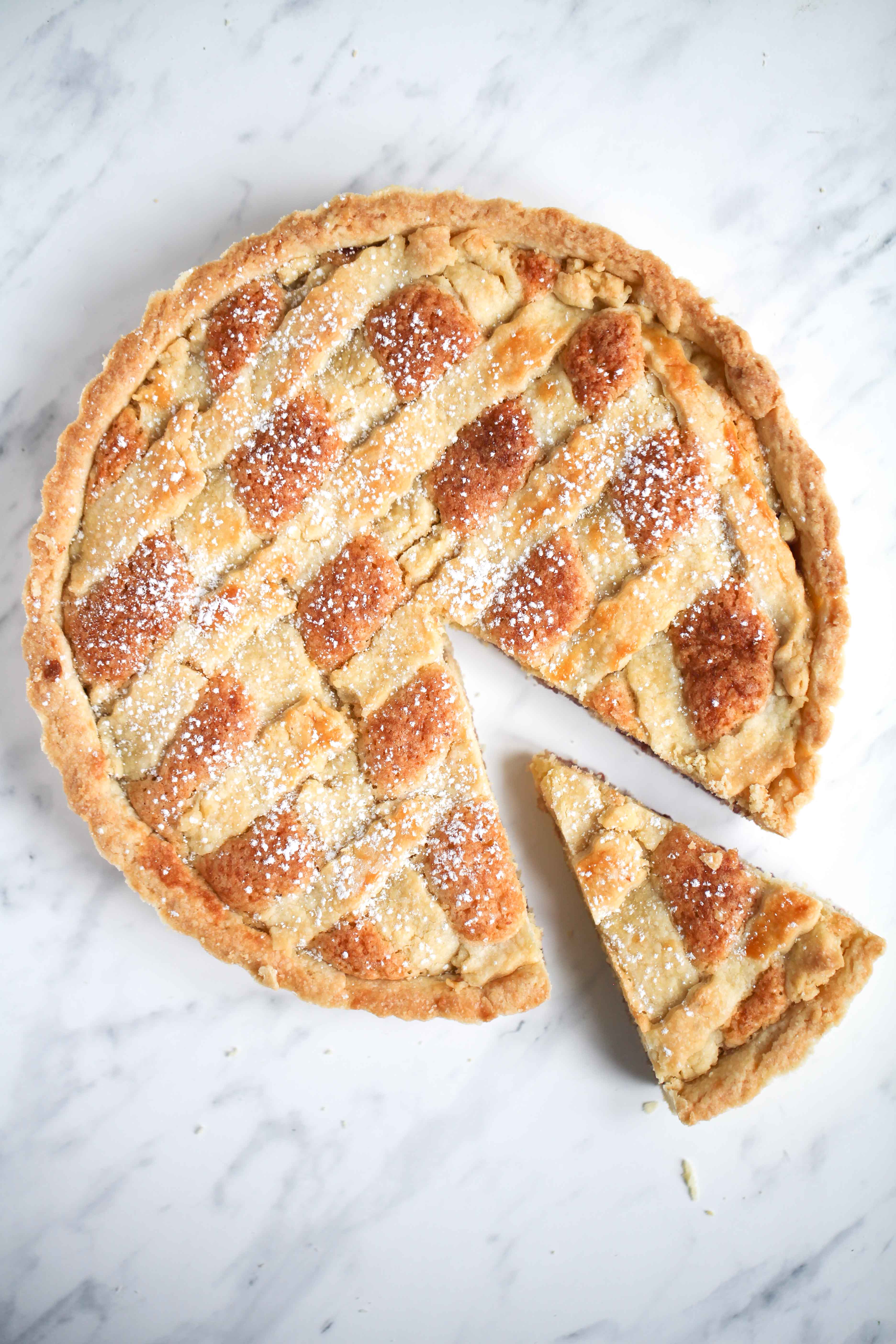 Bakewell Tart Mandeltarte Frangipanetarte Marmeladentarte Rezept Zuckerzimtundliebe Foodblog