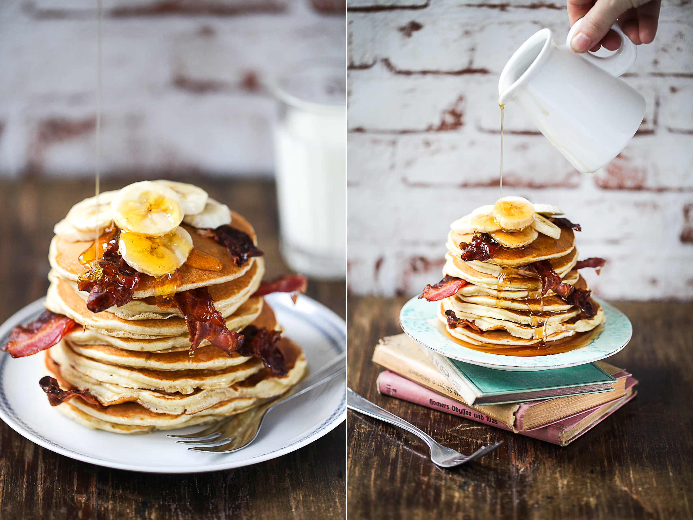 Elvis Erdnussbutter Bananen Pancake Rezept bester Pancake Bananenpfannkuchen Zuckerzimtundliebe einfaches Rezept Frühstücksglück Foodblog