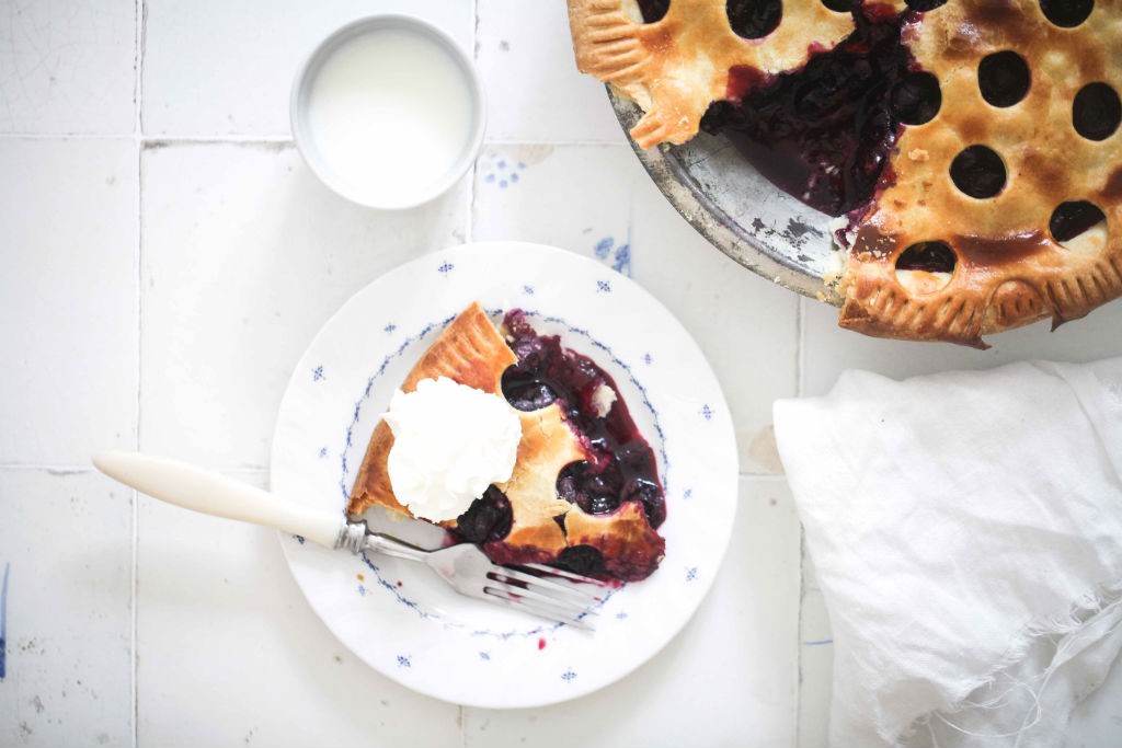 Rezept blueberry pie Blaubeer Pie Blaubeerrezept Pieteig Zuckerzimtundliebe Foodblog