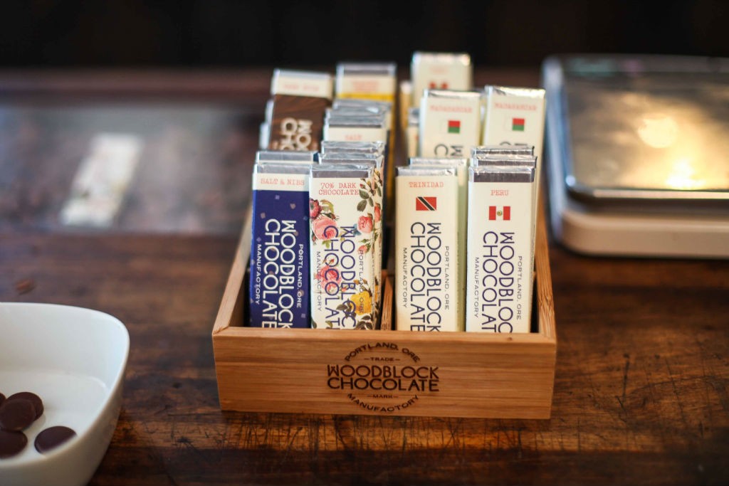 Portland Oregon Woodblock Chocolate Manufacturer Bean to Bar