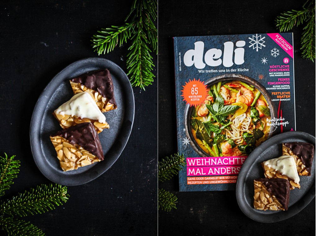 Florentiner Rezept Deli Magazin Deli Dreielei zuckerzimtundliebe weihnachtsbäckerei florentine cookies recipe 3punktf