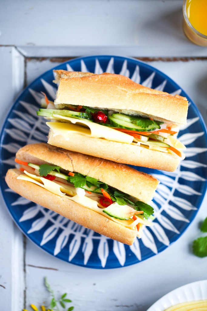 Banh Mi Sandwich Rezept recipe wirkaesebroten Leerdamer zuckerzimtundliebe stulle kaesebrot kaesestulle sandwich vietnamesisches essen