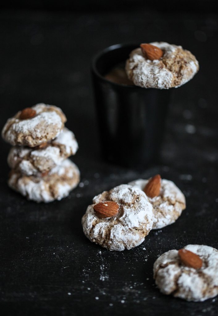 Amarettini Cookies Rezept Siemens Home almond cookies Backrezept zuckerzimtundliebe einfach Backrezept Keksrezept easy coffee cookies 