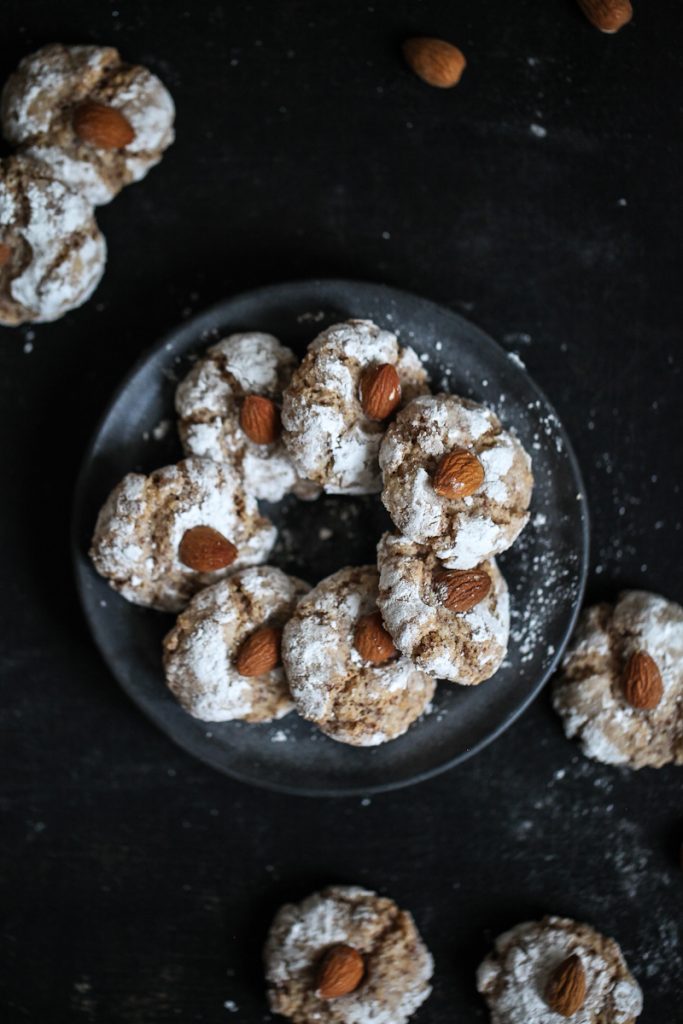 Amarettini Cookies Rezept Siemens Home almond cookies Backrezept zuckerzimtundliebe einfach Backrezept Keksrezept easy coffee cookies