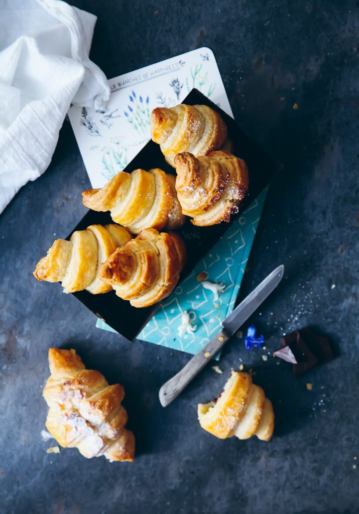 Blätterteig Croissant selber machen pain au chocolat rezept blätterteigrezept easy puff pastry zuckerzimtundliebe backschule wie macht man blätterteig