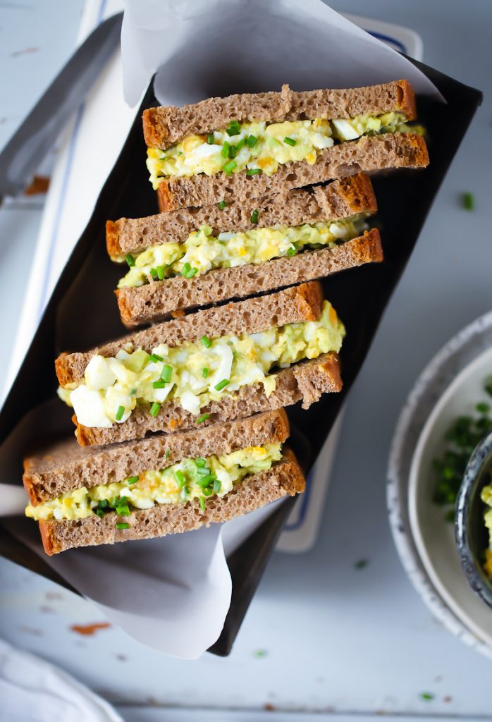 Rezept Avocado Eiersalat Stulle belegtes Brot zuckerzimtundliebe foodblog foodstyling avocado egg salad sandwich recipe