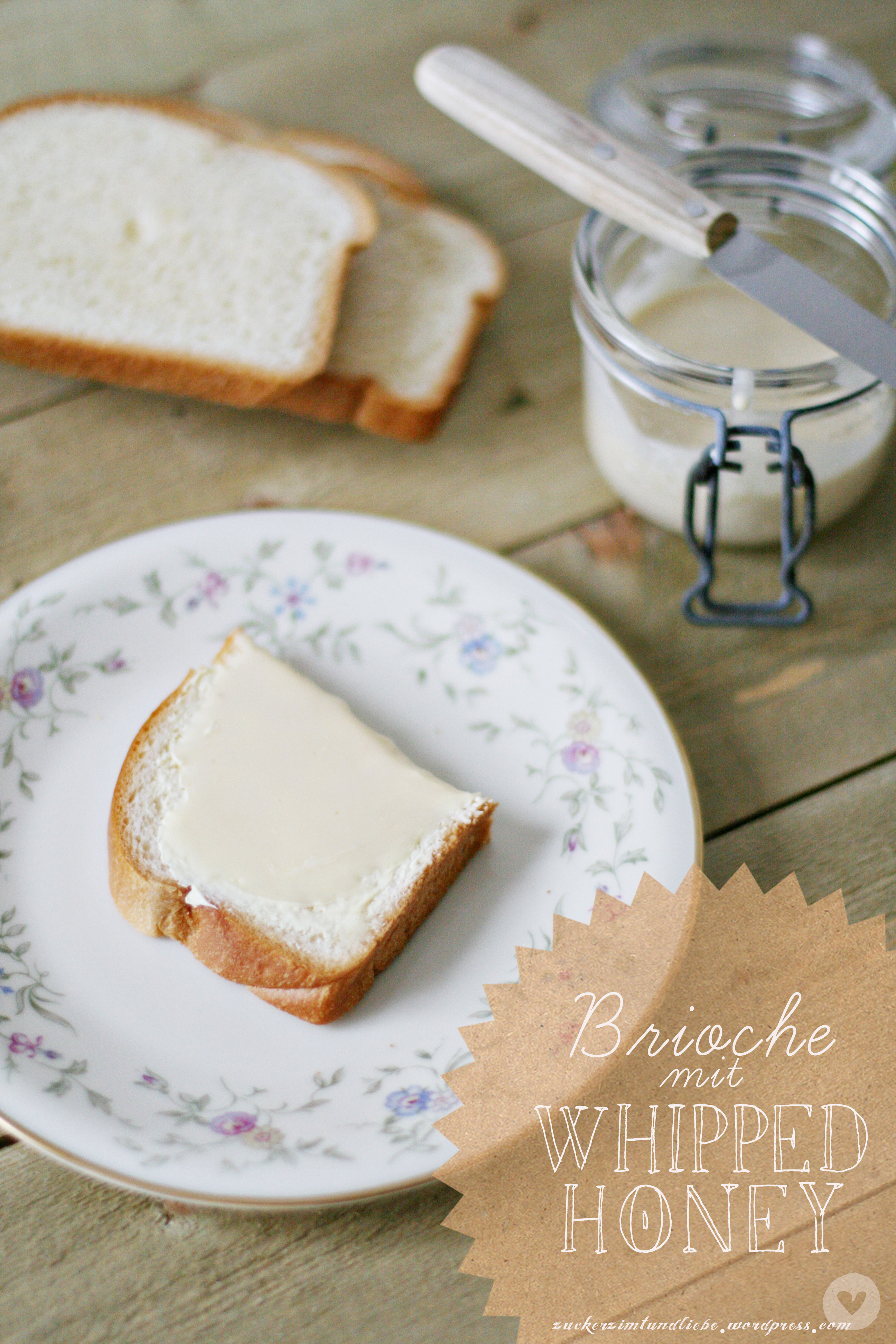 Stulle der Woche, Nr. 5: Brioche mit geschlagener Honigcreme
