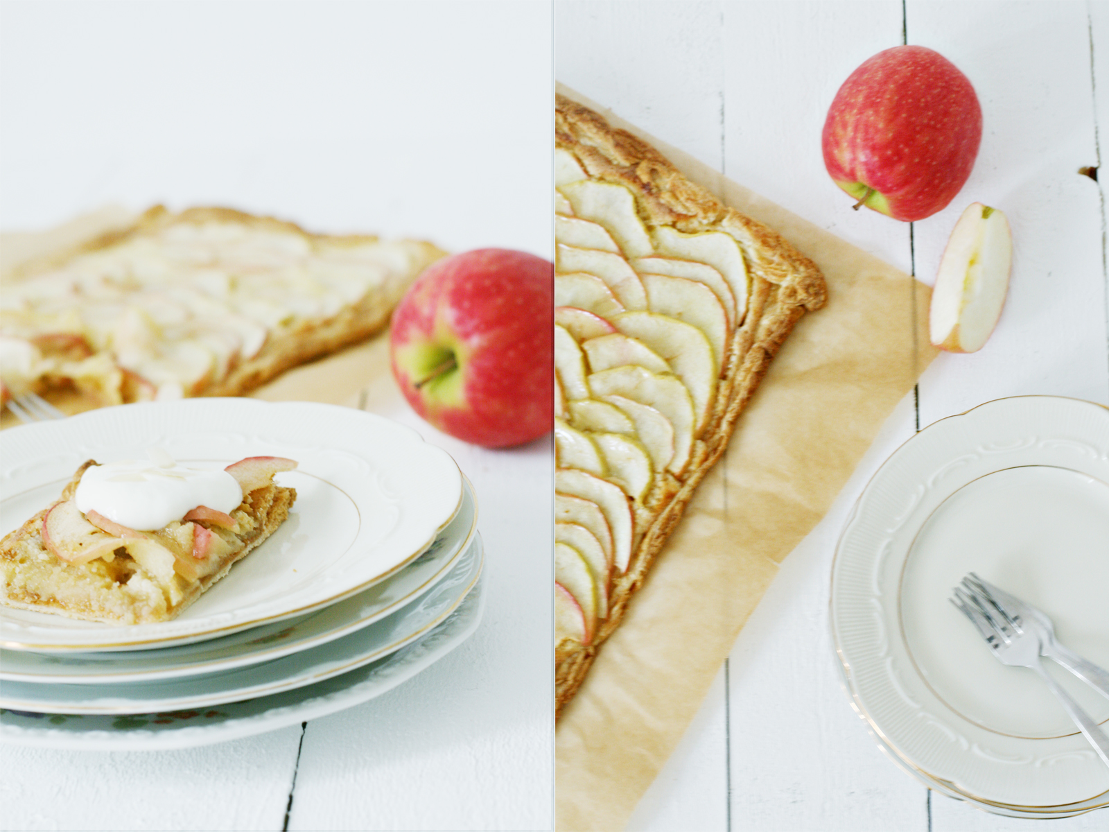 Apfel Frangipane Tarte