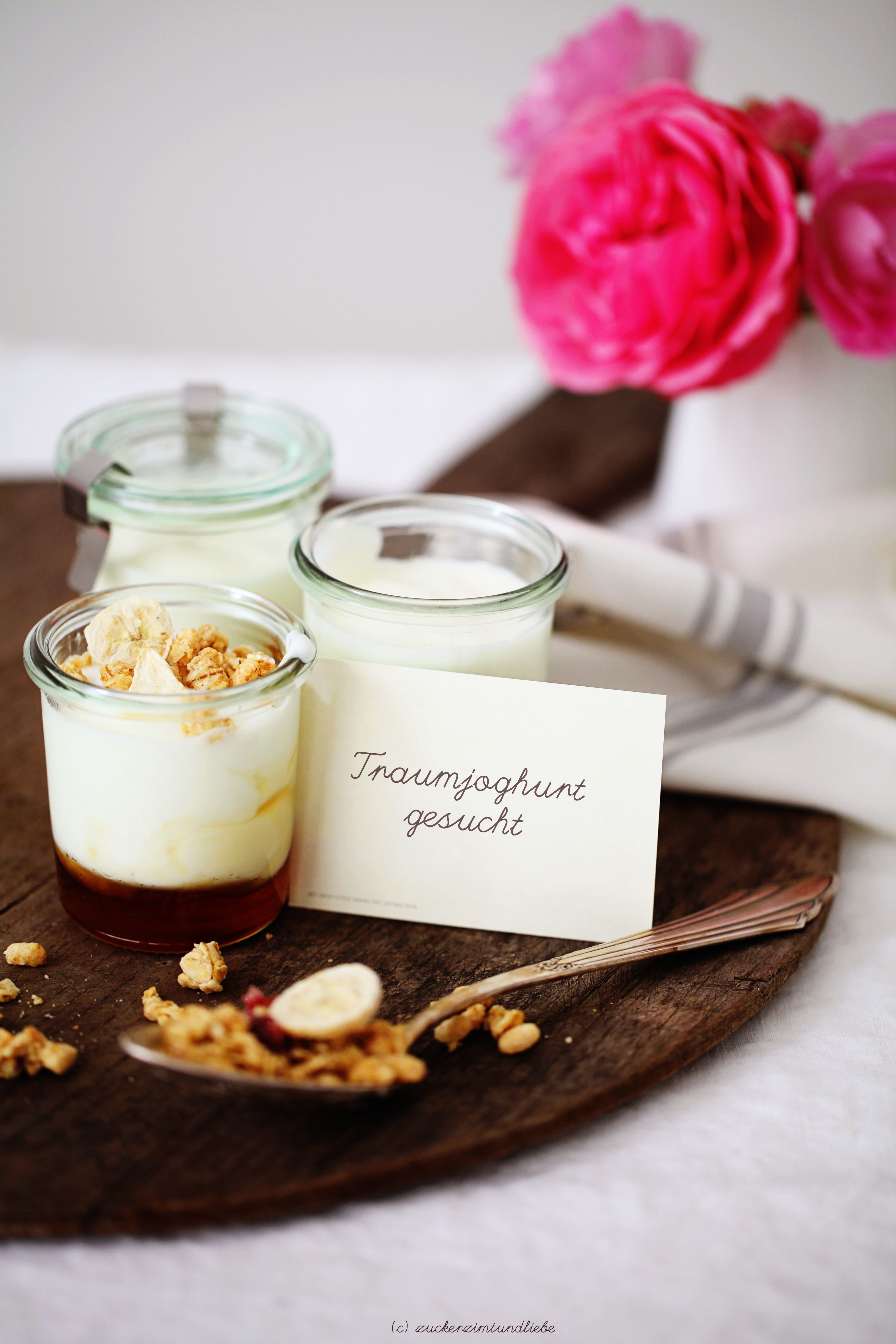 Vom Traumjoghurt Tagträumchen Träumen {Werbung}