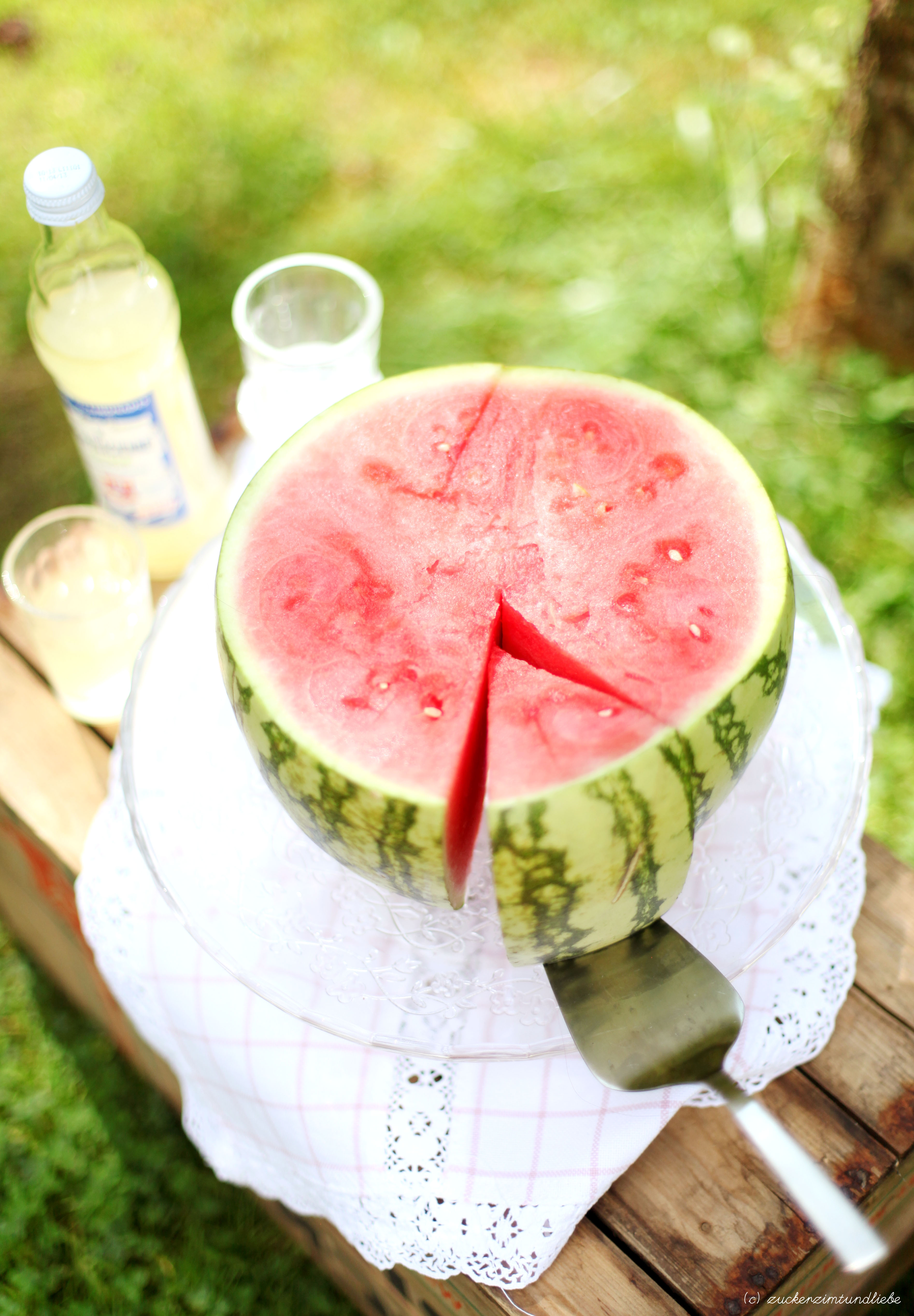 Hitzefreier Melonenkuchen