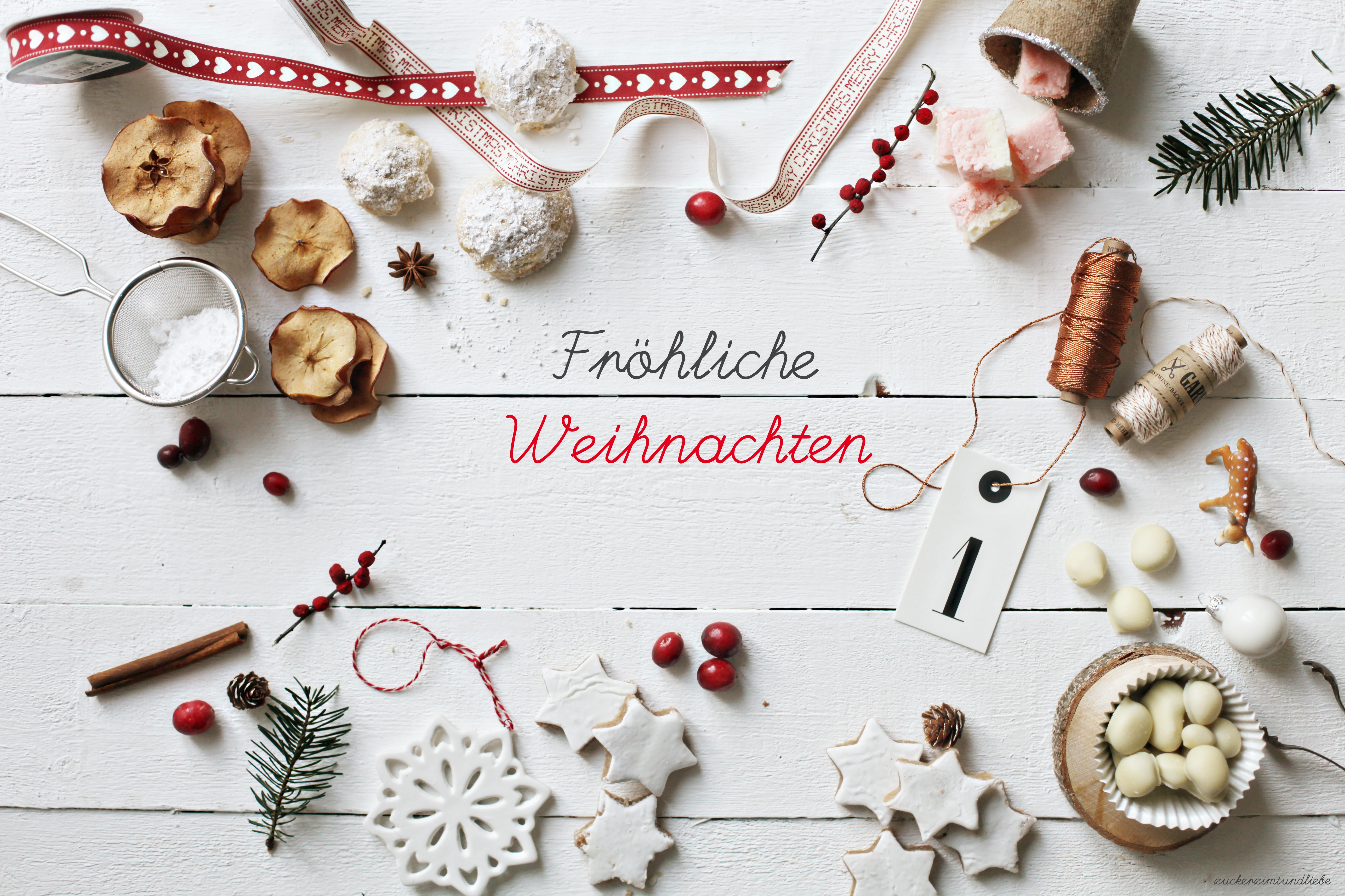 Weihnachtliche Post aus meiner Küche mit Schokoladen Gewürzkuchen – Leise rieselt das Mehl