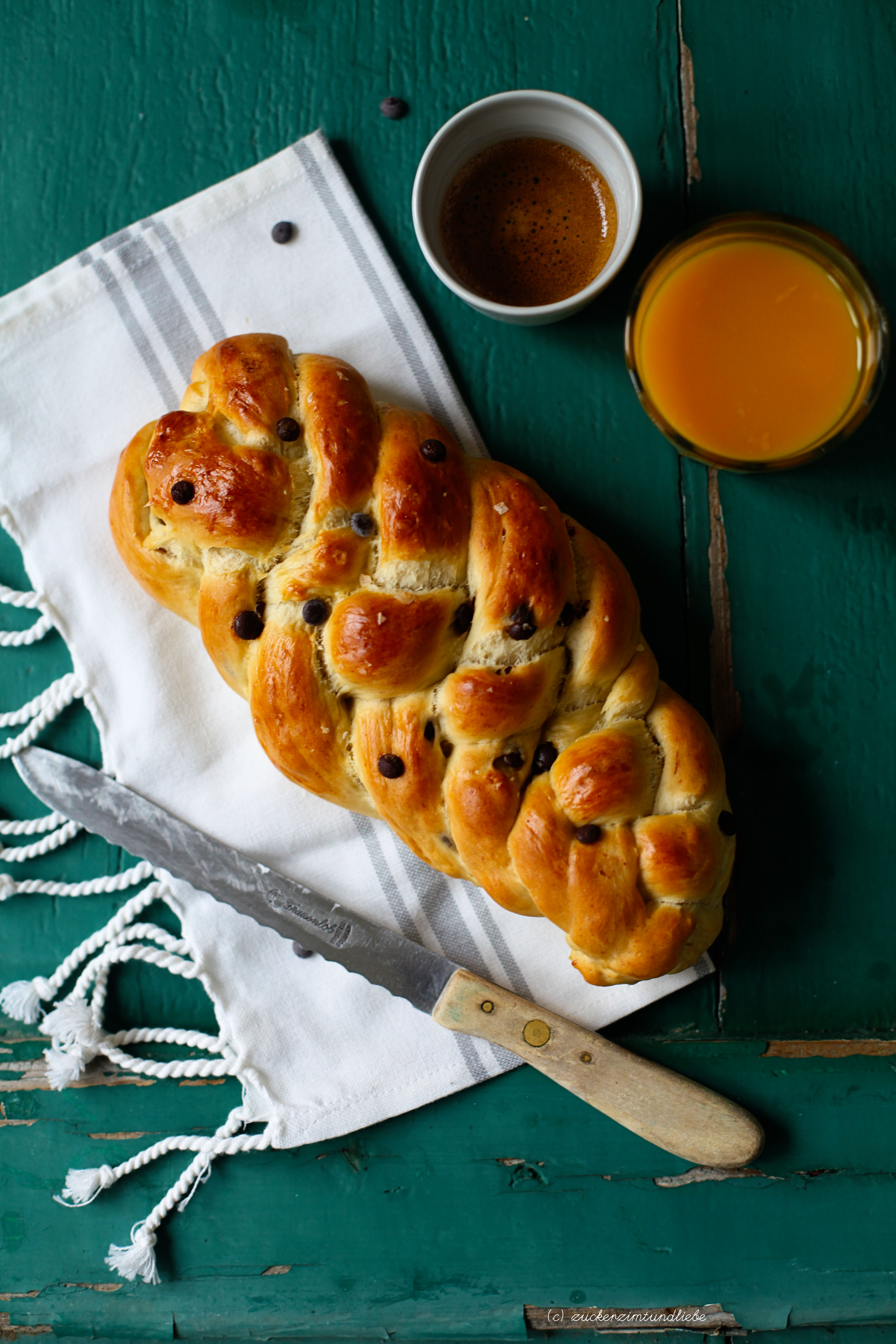 Bananen Schokoladen Brioche – süsses Brot zum Frühstück und warum das einem ziemlich aufregenden Erlebnis gleichen kann