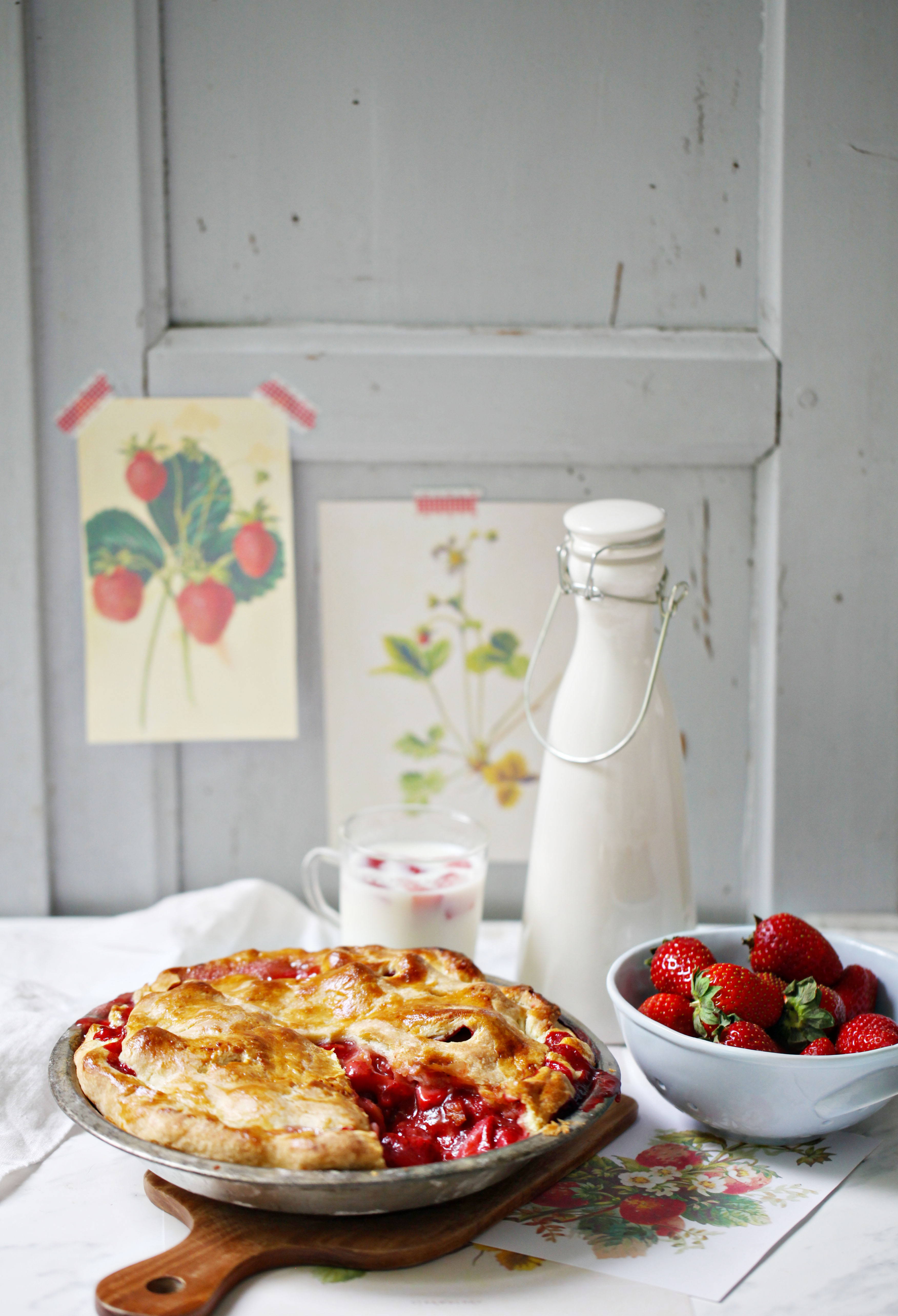 Rezept für den sexyiesten Strawberry Pie, den ich je gegessen habe