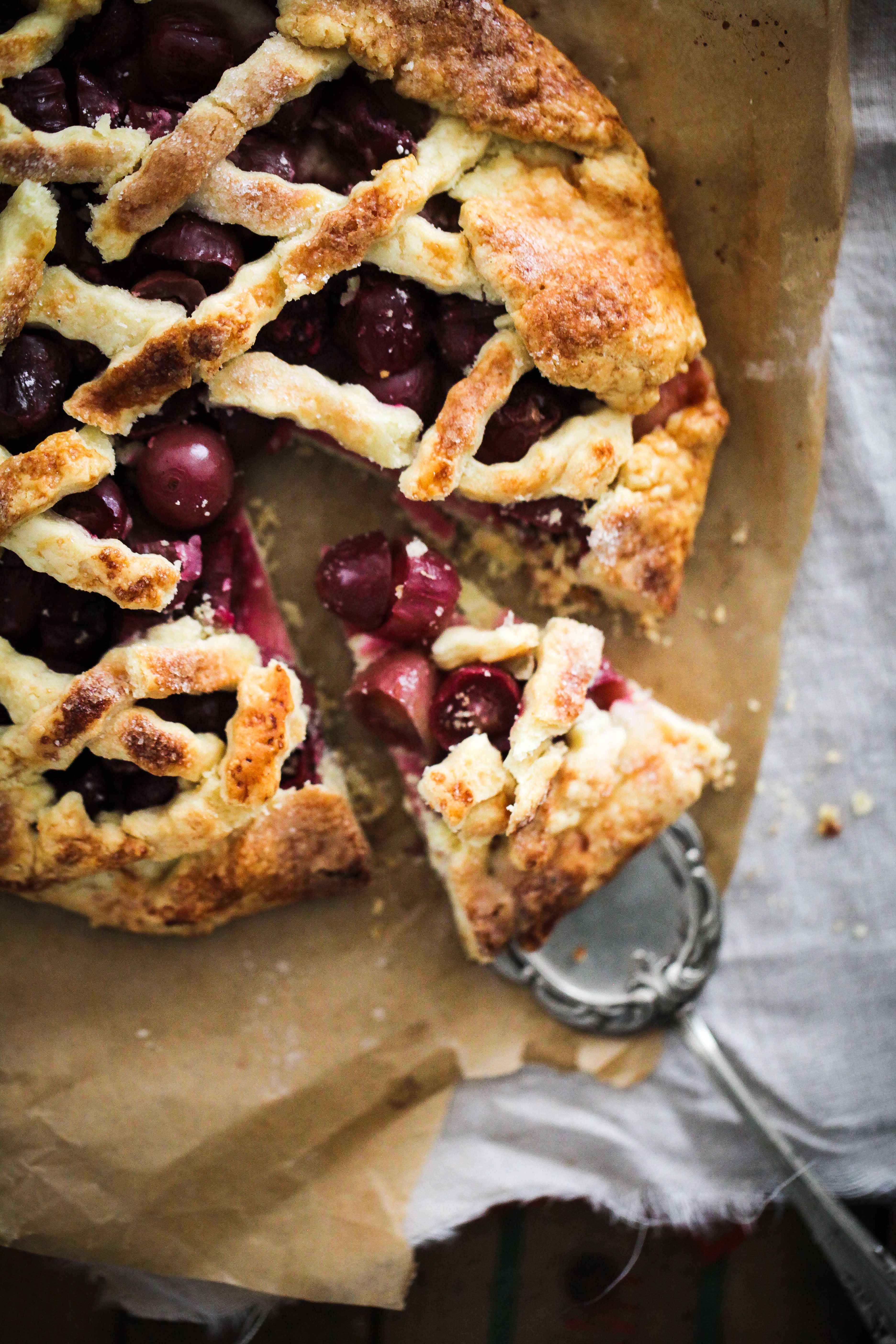 Rezept für Herbstliche Weintraubentarte mit Zimt