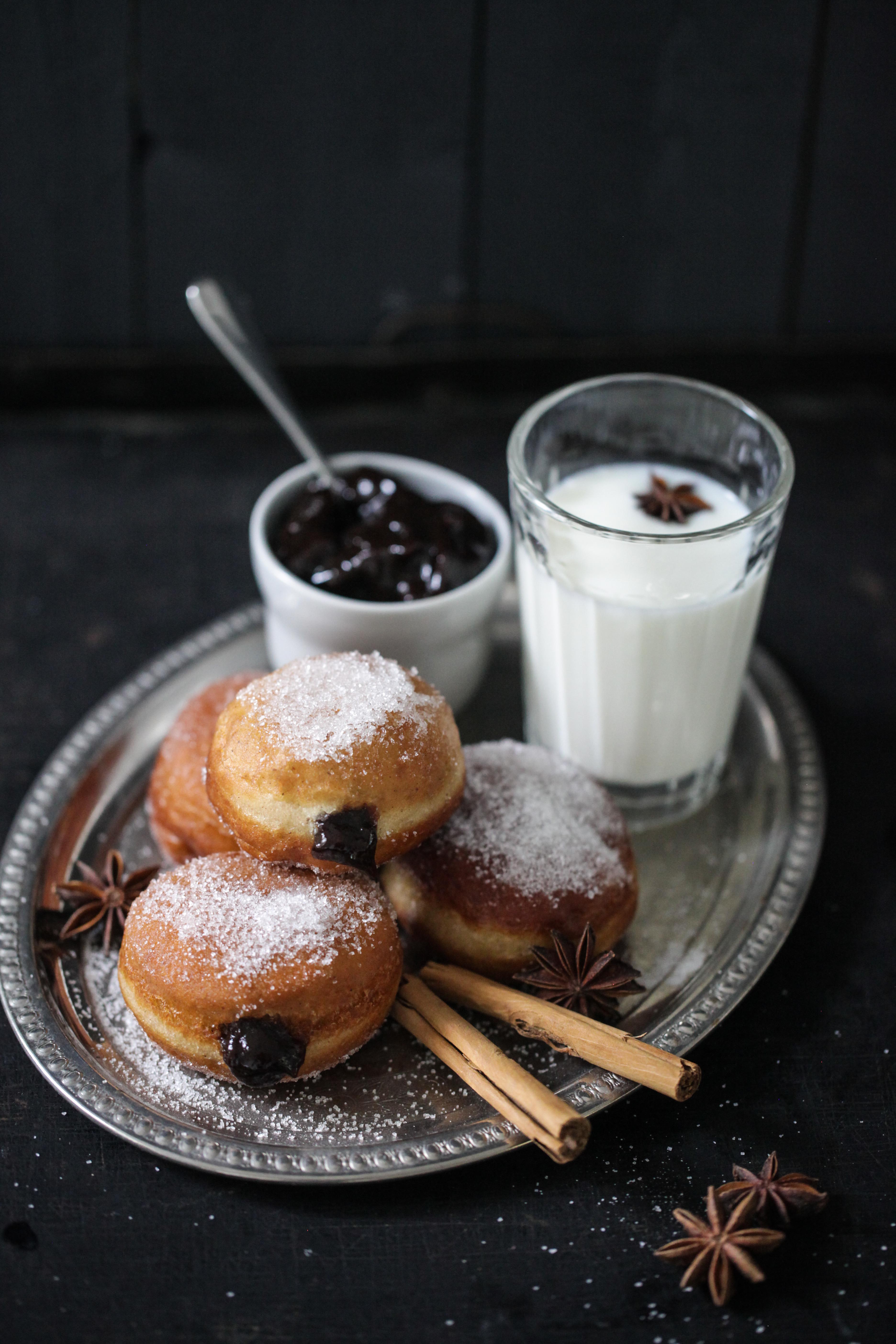 Rezept Berliner Spekulatiusberliner Adventsgebäck Weihnachtsbäckerei Zuckerzimtundliebe Spekulaas Speculaas Donuts
