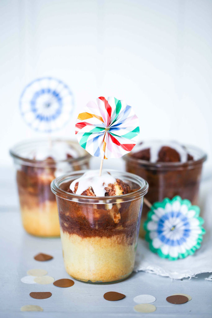 Ein Rezept für Marmorkuchen im Glas – testgebacken im Superbackofen iQ700 von Siemens {enthält Werbung}