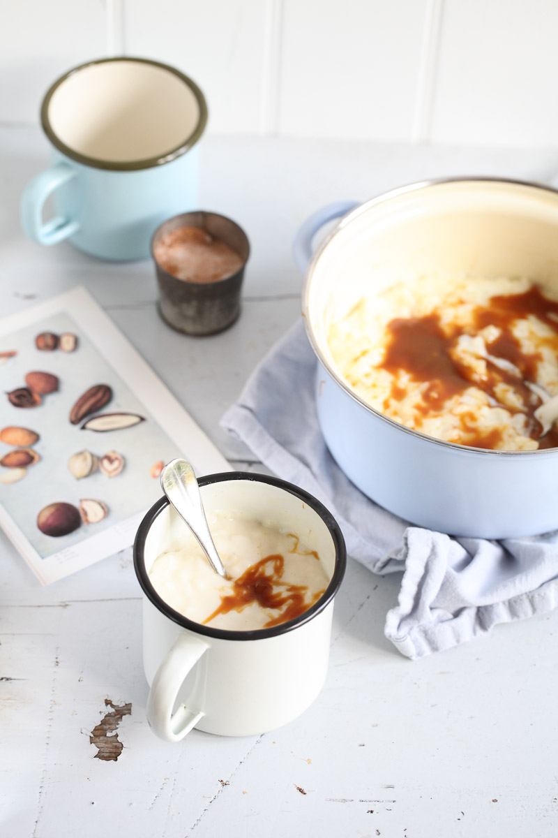 Ofen Milchreis Salzkaramell Sauce Milchreis ohne Anbrennen Zuckerzimtundliebe rice pudding salted caramel sauce