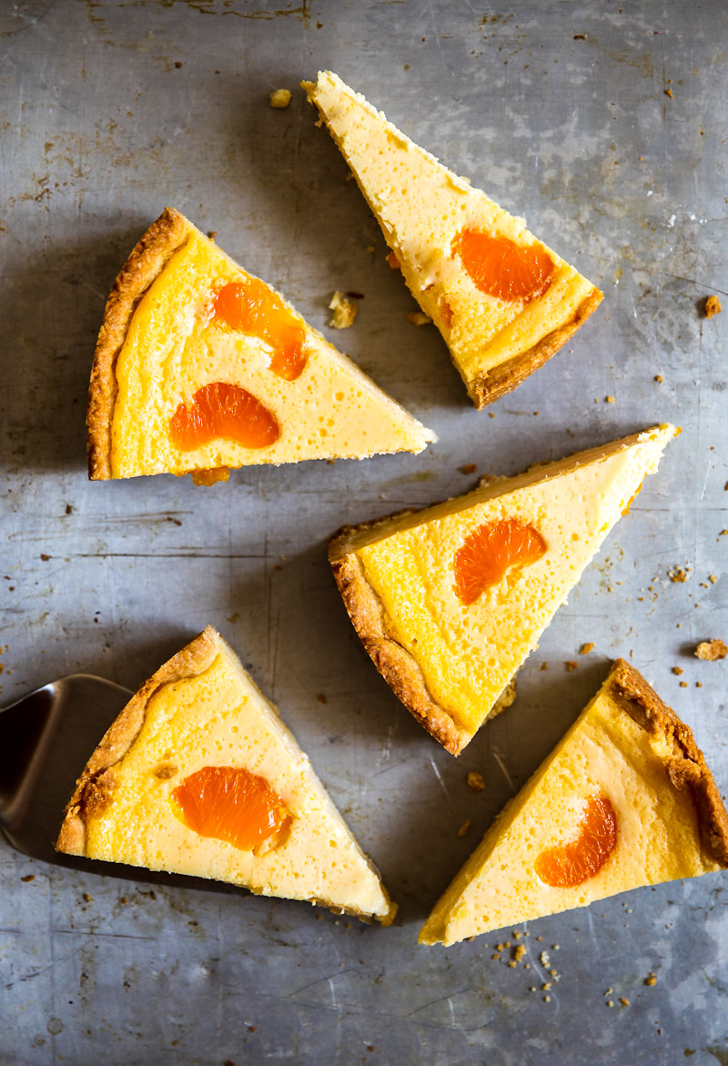Faule Weiber Kuchen Rezept – ein Quark Käsekuchen mit Mandarinen Kuchenklassiker