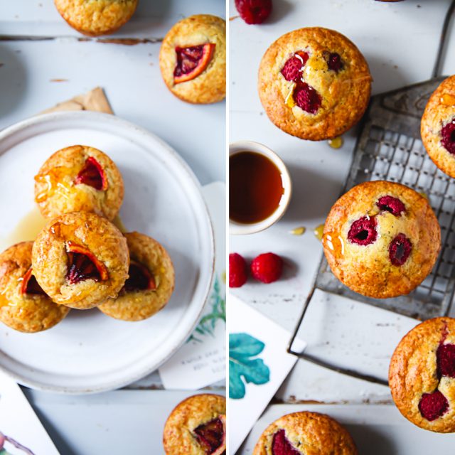 Pancake Muffins mit Himbeeren und Mohn Backrezept frühstück pfannkuchen breakfast brunch raspberry poppy seed pancakes zuckerzimtundliebe foodstyling food photography brunchrezepte einfache pancakes selbermachen aus dem ofen