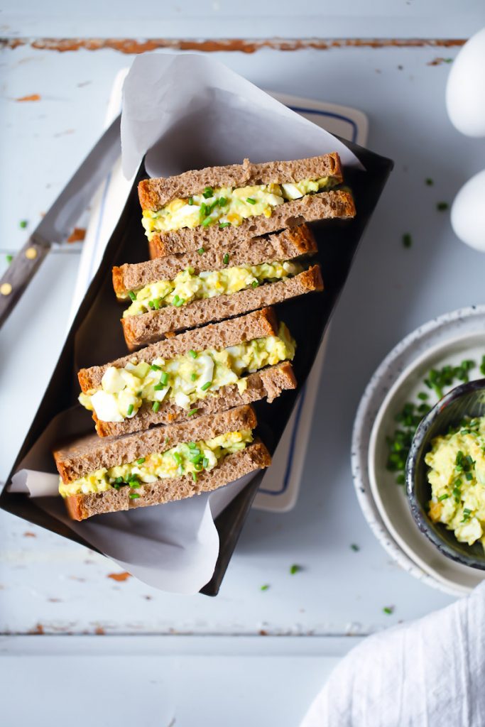 Rezept Avocado Eiersalat Stulle belegtes Brot zuckerzimtundliebe foodblog foodstyling avocado egg salad sandwich recipe