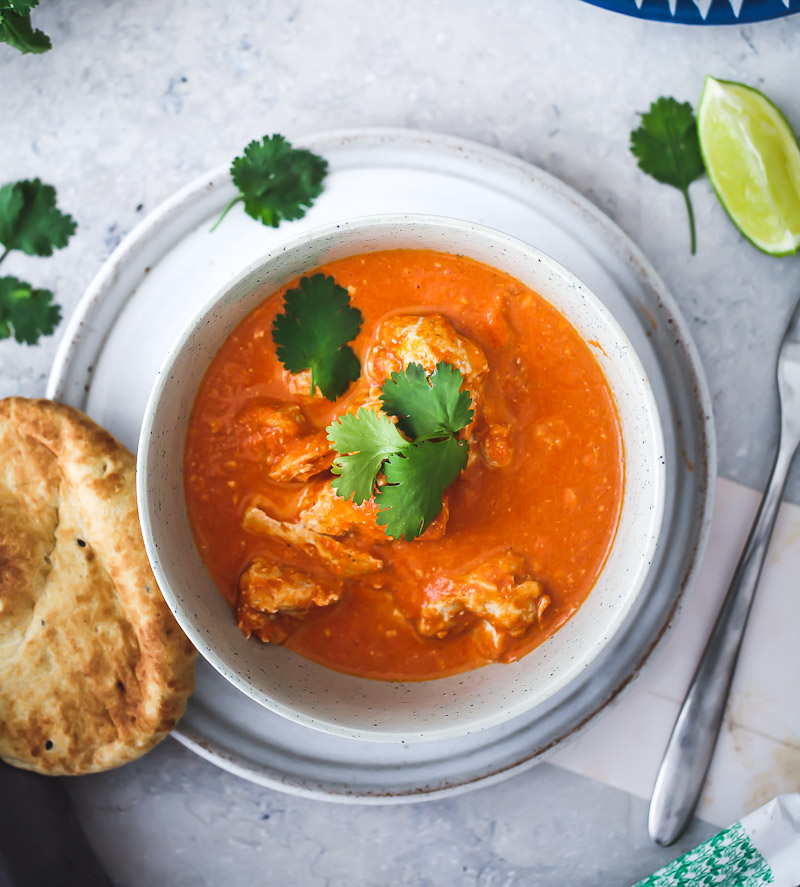 Indisches Butter Chicken – ein leckeres und einfaches indisches Hühnchen Curry-Rezept