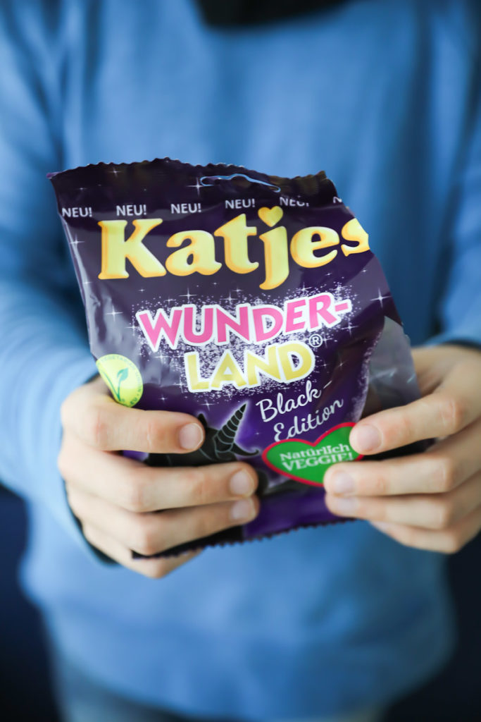Katjes Wunderland Black edition fruchtgummi lakritze zuckerzimtundliebe halloween rezept kinderparty halloween recipe