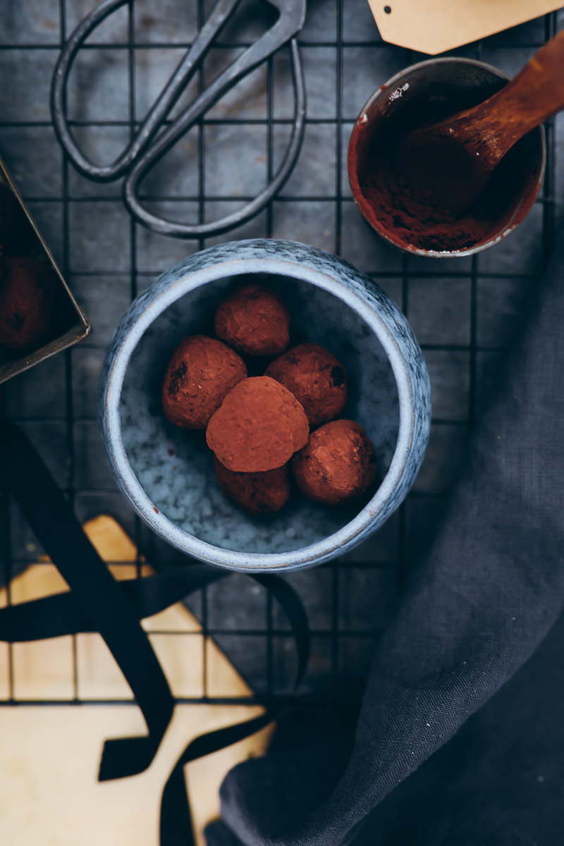 Rezept für Cheesecake Schokoladentrüffel – cheesecake chocolate truffles