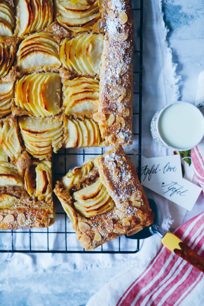 Apfeltarte Frangipane Galette Apfelkuchen Foodstyling Food photography zuckerzimtundliebe die besten apfelkuchen apfelrezepte herbstkuchen mürbeteig