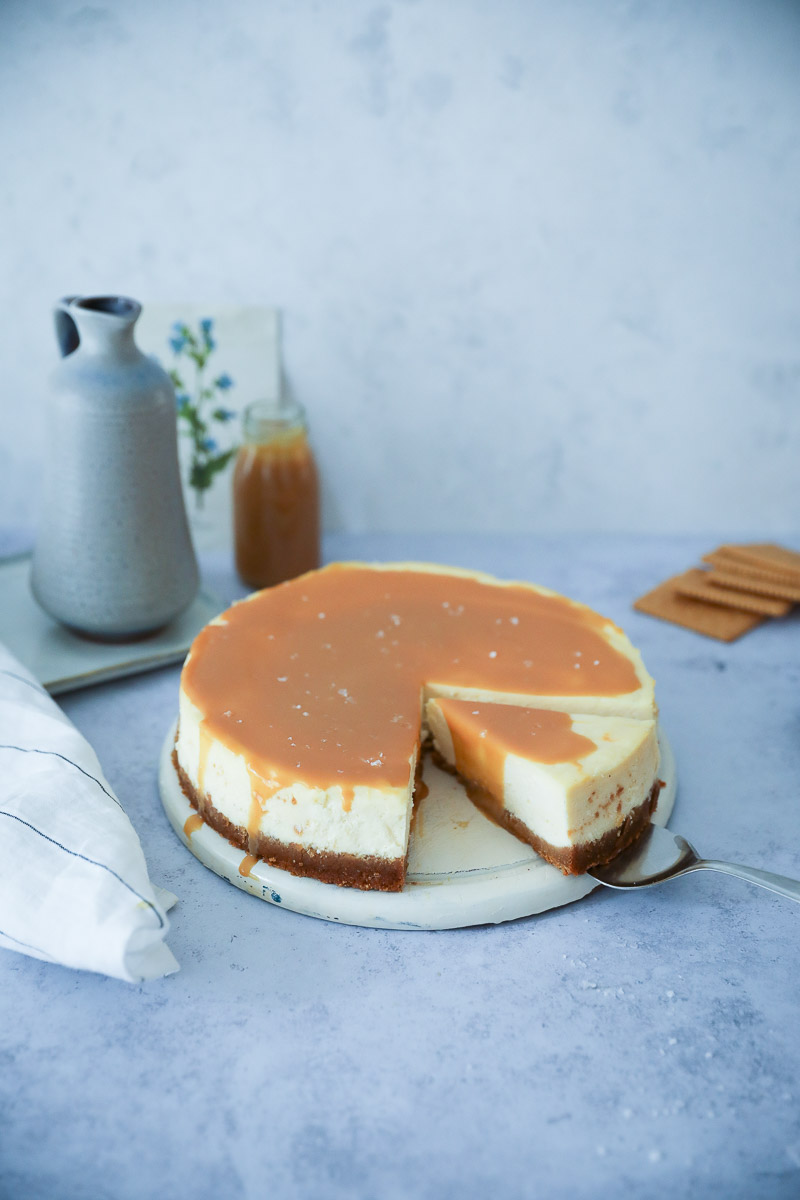 Rezept für New York Cheesecake und Backschule mit Tipps fürs Cheesecake Backen