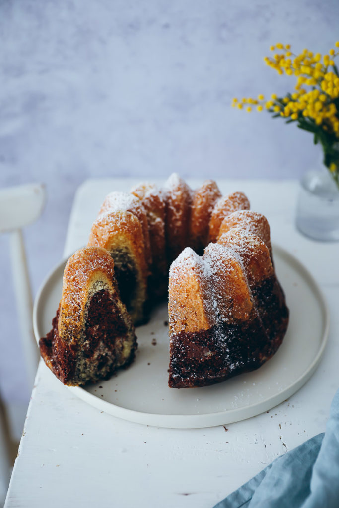 Mohn Marmorkuchen Gugelhupf poppy seed marble cake recipe einfacher marmorkuchen rührteig zuckerzimtundliebe foodblog backblog foodstyling food photography the bakefeed the feedfeed food 52 bundt cake nordicware