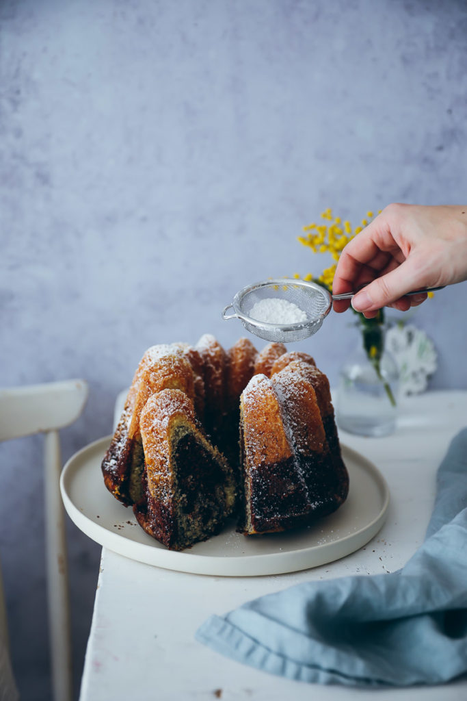Mohn Marmorkuchen Gugelhupf poppy seed marble cake recipe einfacher marmorkuchen rührteig zuckerzimtundliebe foodblog backblog foodstyling food photography the bakefeed the feedfeed food 52 bundt cake nordicware