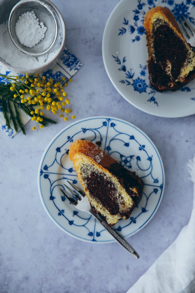 Mohn Marmorkuchen Gugelhupf poppy seed marble cake recipe einfacher marmorkuchen rührteig zuckerzimtundliebe foodblog backblog foodstyling food photography the bakefeed the feedfeed food 52 bundt cake nordicware
