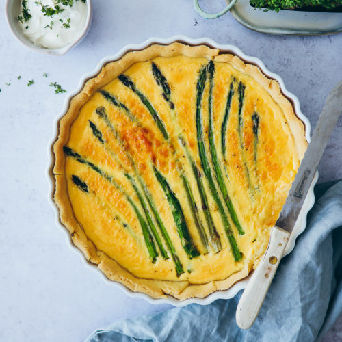 Spargel Tarte Quiche spargelrezepte grüner spargel asparagus tart recipe mittagessen rezept einfaches rezept foodstyling foodstylist foodblog zuckerzimtundliebe cookfeed food52