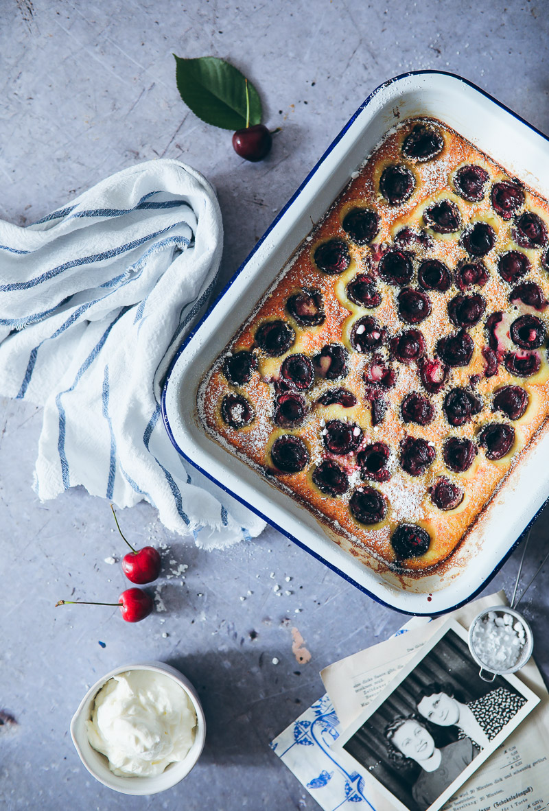 Einfaches Rezept für Kirsch Clafoutis – cherry clafoutis recipe