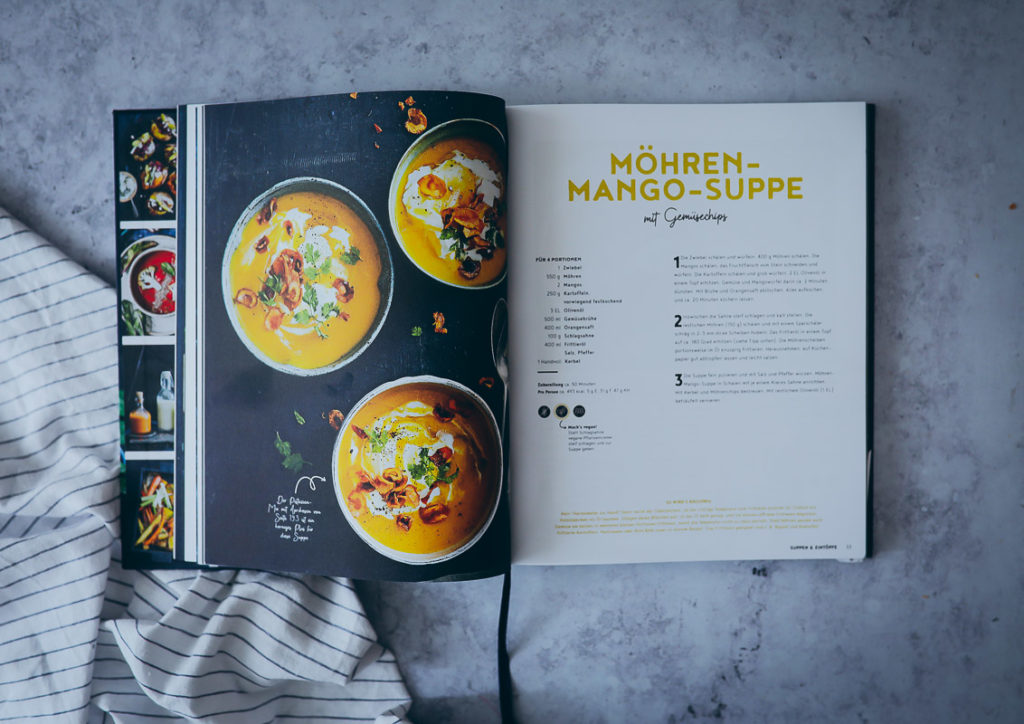 EDEKA Kochbuch alles vegetarisch möhren mango suppe