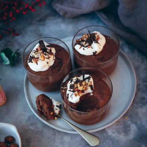 einfaches Mousse au chocolat rezept weihnachtsdessert zimt gebrannte mandel edeka schokolade foodstyling food stylist zuckerzimtundliebe foodblog einfacher nachtisch weihnachtsmenü