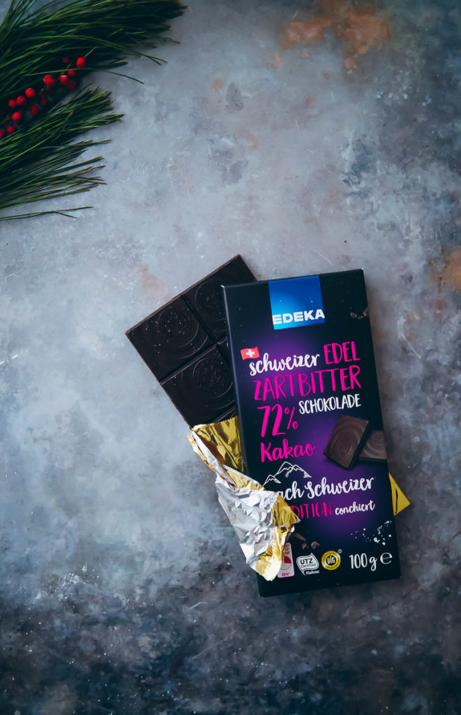 einfaches Mousse au chocolat rezept weihnachtsdessert zimt gebrannte mandel edeka schokolade foodstyling food stylist zuckerzimtundliebe foodblog einfacher nachtisch weihnachtsmenü