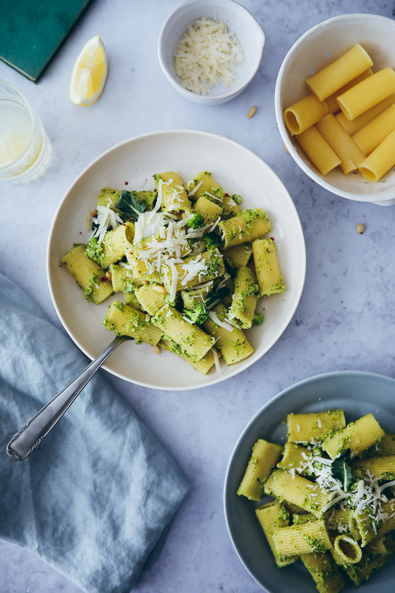 Brokkoli Pesto Pastarezept Pestorezepte brokkoli rezept gemüse rezept einfaches mittagessen simple meals cookfeed zuckerzimtundliebe foodstyling deutscher foodblog vegetarisches mittagessen foodstylist