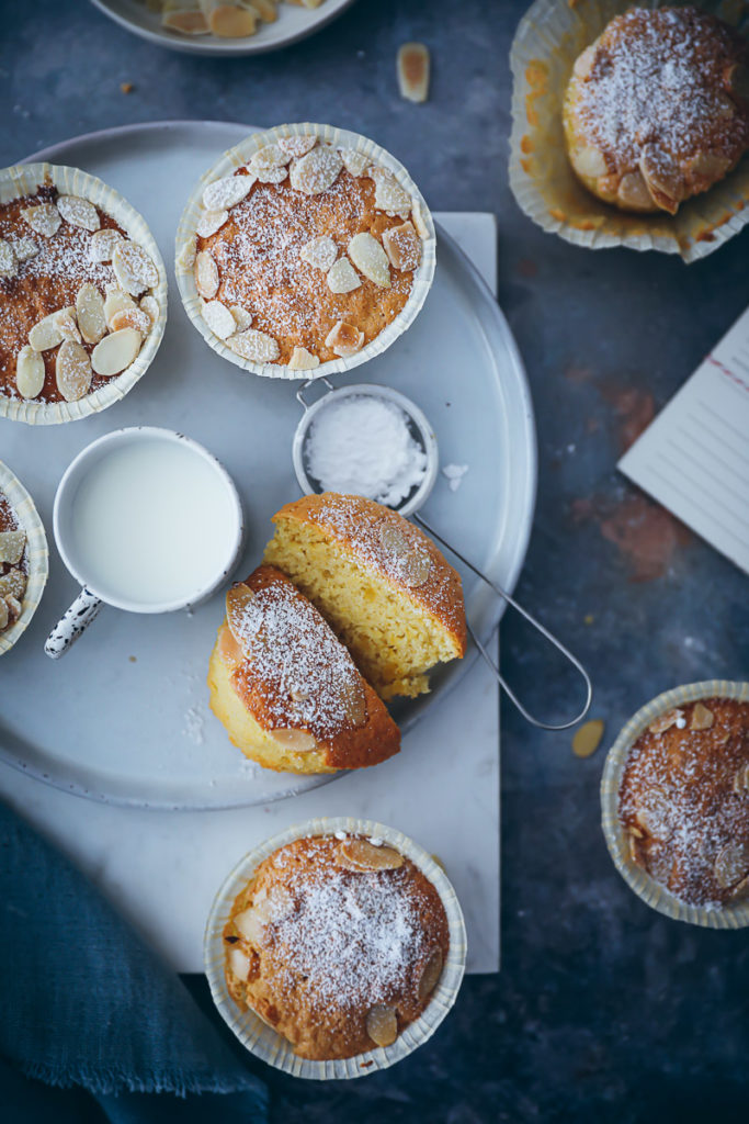 Gato de Almendra Kuchen ohne Mehl Backen ohne Mehl Muffins ohne Mehl Mandelmuffins einfaches Muffin Rezept Mallorca zuckerzimtundliebe Backblog Foodstylist bakefeed food 52 glutenfrei backen