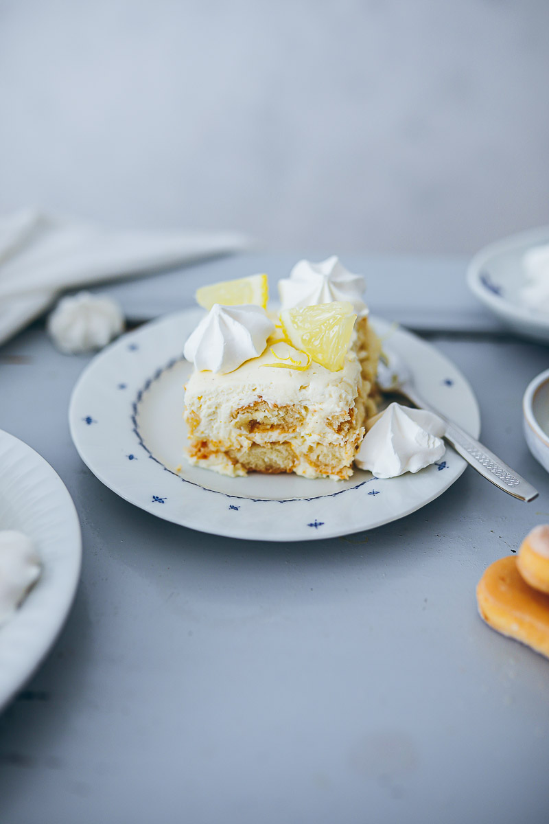 Rezept für Zitronen-Tiramisu mit oder ohne Limoncello – lemon tiramisu recipe