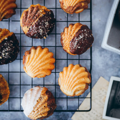 Nusskuchen Marmorkuchen Muffins Rezept hazelnut marble muffins madeleines recipe foodstyling food52 bakefeed bake from scratch feedfeed backblog