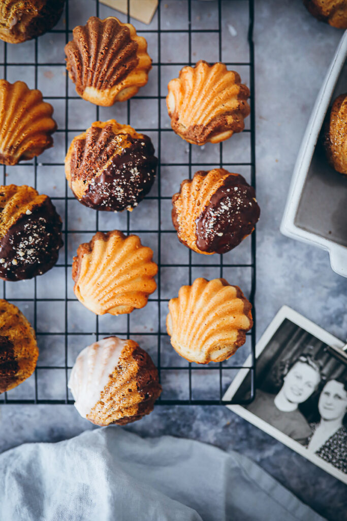 Nusskuchen Marmorkuchen Muffins Rezept hazelnut marble muffins madeleines recipe foodstyling food52 bakefeed bake from scratch feedfeed backblog