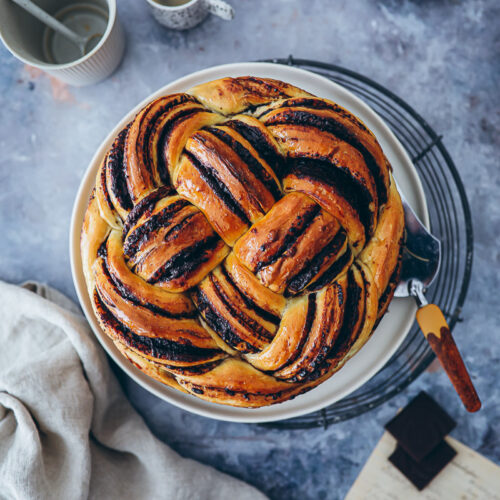 Schokoladen Chocolate Babka Challah Hefeteig Rezept Schokoladenfüllung backrezept foodstyling food photo zuckerzimtundliebe hefegebäck