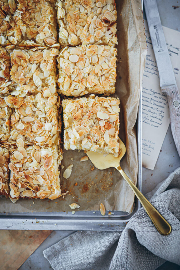 Rezept für Butterkuchen ohne Hefe