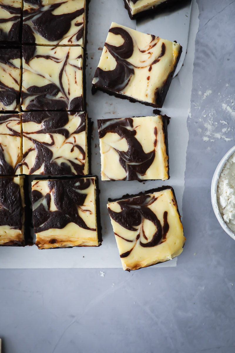 Saftige Cheesecake Brownies – ein Lieblingsrezept