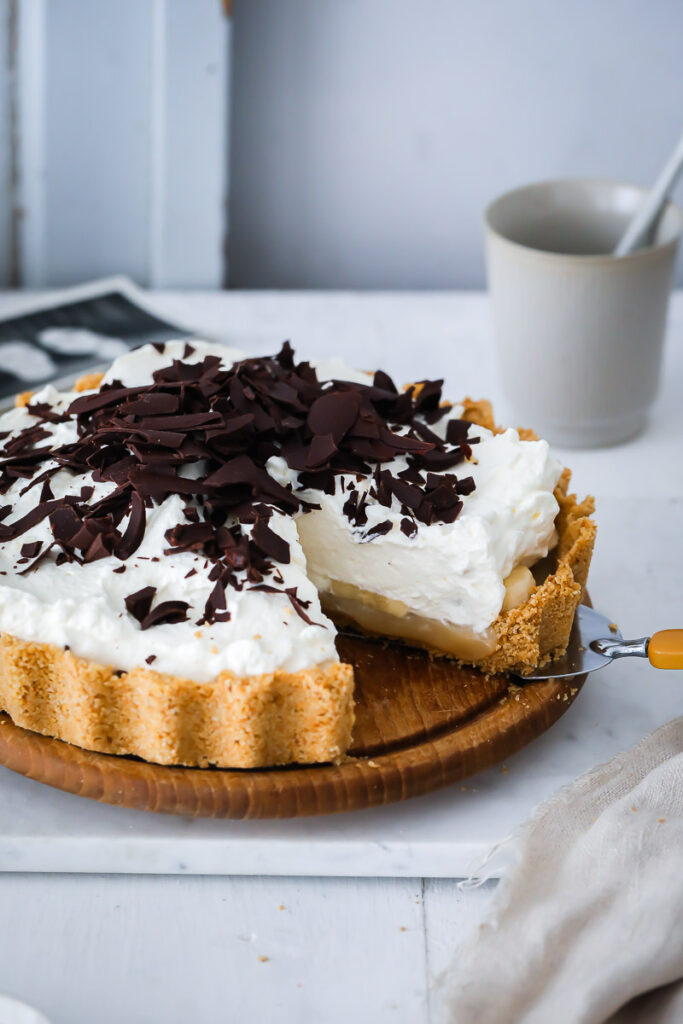 Banoffee Pie Rezept recipe zuckerzimtundliebe Backblog kuchen ohne backen sommerkuchen bananenkuchen karamell bakefeed