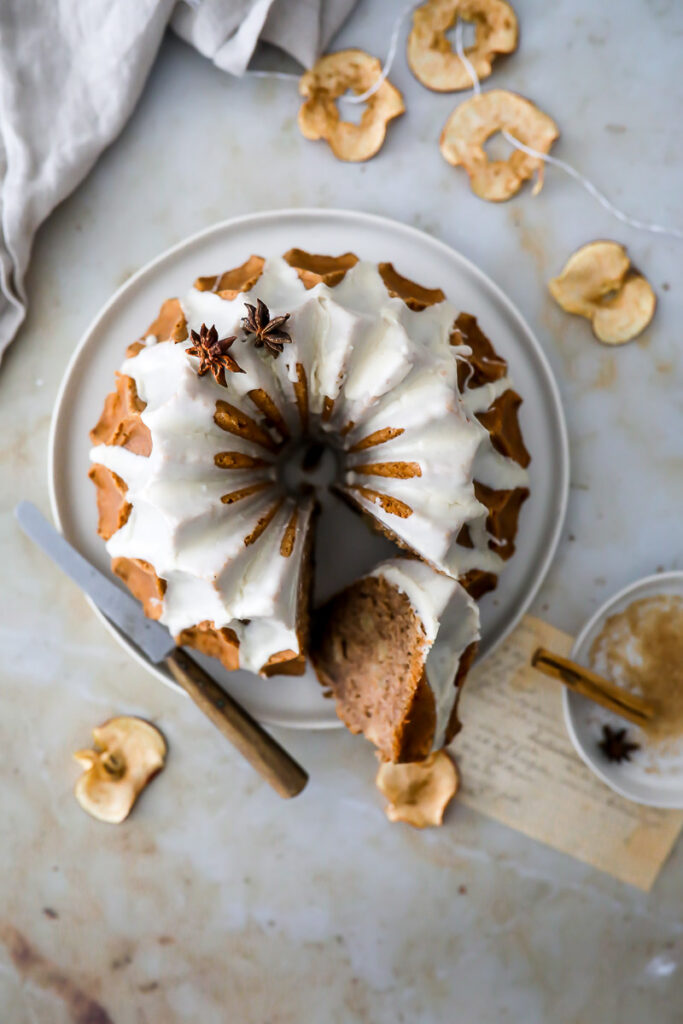Apfel Gewürzkuchen mit Chai Glasur kenwood küchenmaschine titanium xl